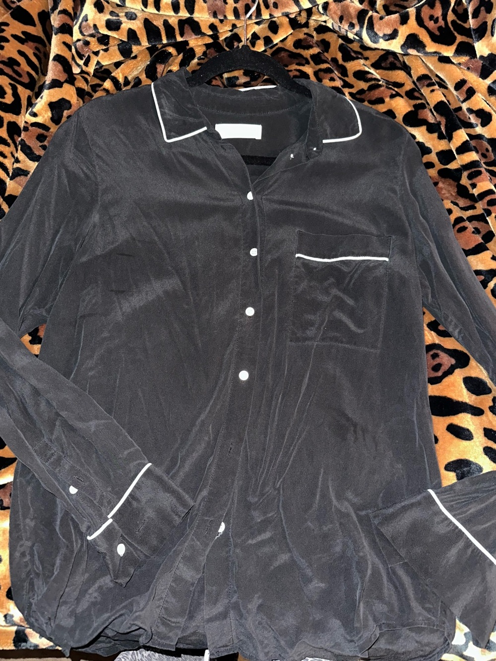 Everlane Black Button-down Blouse Sz. S
